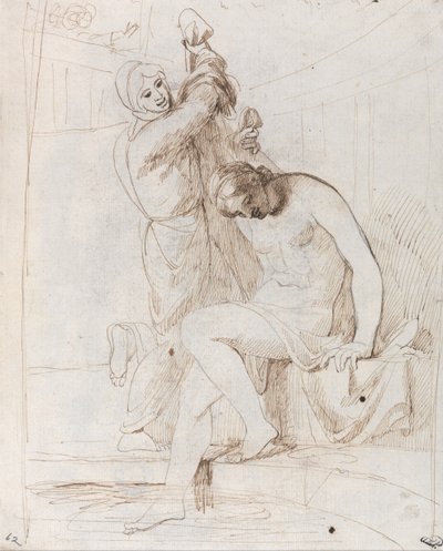 The Bath of Bathsheba by George Romney